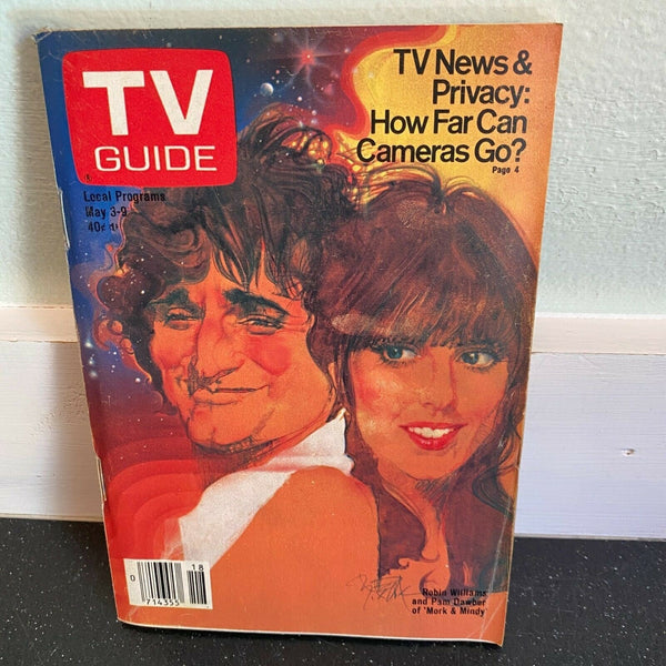 TV Guide May 3 1980 Mork & Mindy Robin Williams Pam Dawber WKRP Jan Smithers