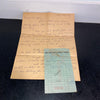 1951 Lintz Department Store Guthrie OK billhead + letter