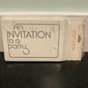 Party Invitations Vintage Retro NOS Forget Me Not American Greetings ca 1980s