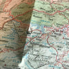 AAA North Carolina South Carolina Travel Road Map Vintage 1986