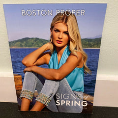 Boston Proper 2021 catalog Signs of Spring Swimwear Stephanie Peterson cover