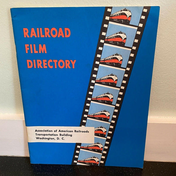 Railroad Film Directory 1964 Catalog Association of American Railroads