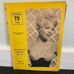 TV Week June 21 1968 Joey Heatherton Cover Cleveland Plain Dealer Local Guide