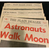Plain Dealer July 21 1969 Astronauts Walk Moon Landing Complete Newspaper Ohio