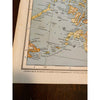 Japan Asia Pacific Ocean Map Vintage 1944 National Geographic Historic