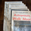 Plain Dealer July 21 1969 Astronauts Walk Moon Landing Newspaper Cleveland Ohio
