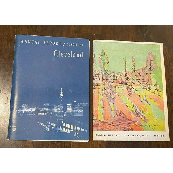 Cleveland Ohio 1963-1964 1964-1965 Annual Reports City